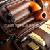 LUBINSKI TOBACCO PIPE LEATHER POUCH BAG