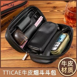 PIPE TOBACCO LEATHER BAG POUCH BAG